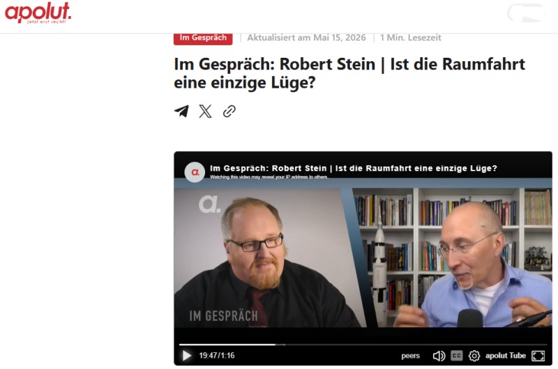 Datei:Markus Fiedler Robert Stein Apolut Raumfahrtluege 2026.jpg