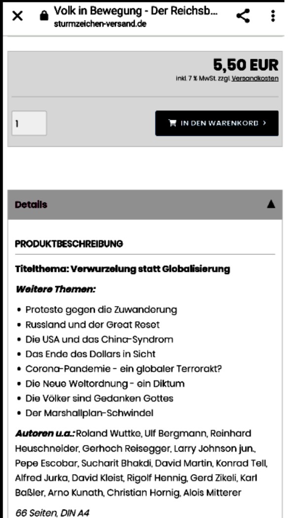 Sucharit Bhakdi als Autor bei "Der Reichsbote