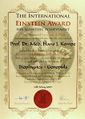 Kempe Einstein Award.JPG