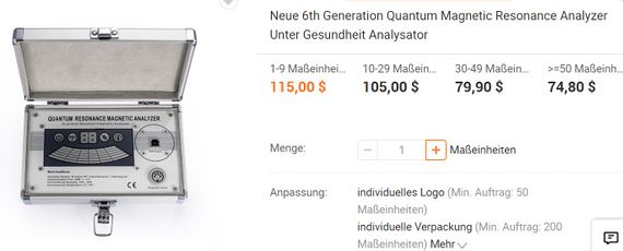 Quantenmagnetische Resonanzanalyse – Psiram
