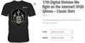17th digital division Qanon T-Shirt.jpg