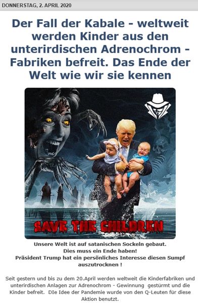 Datei:Adrenochrom Freigeist Forum Tuebingen Qanon Donald Trump April 2020.jpg
